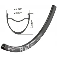Обод DT SWISS 500 29X22 DISK BRAKE 32отв. Обод DT SWISS 500 29X22 DISK BRAKE 32отв.
