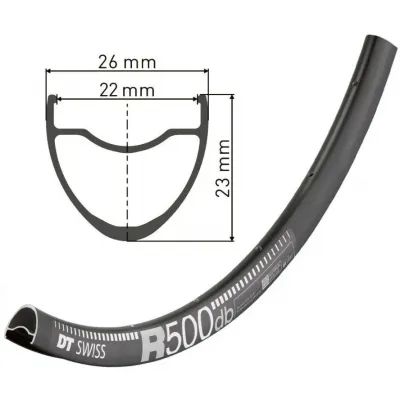 Обід DT SWISS 500 29X22 DISK BRAKE 32отв.