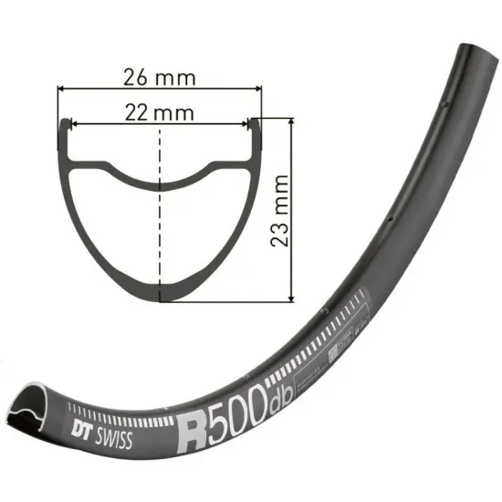 Обід DT SWISS 500 29X22 DISK BRAKE 32отв.