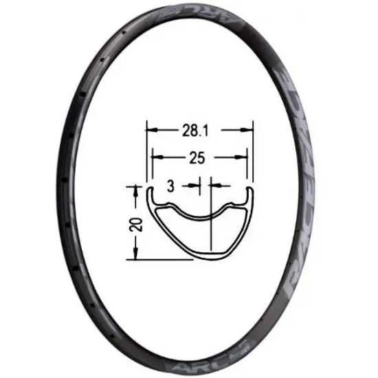 Обiд RFRIM,ARC OFFSET,2019,25,29",32H,GRY
