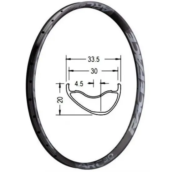 Обiд RFRIM,ARC OFFSET,2019,30,29",32H,GRY