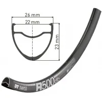Обід DT SWISS R 500 29X22 DISK BRAKE 28отв.