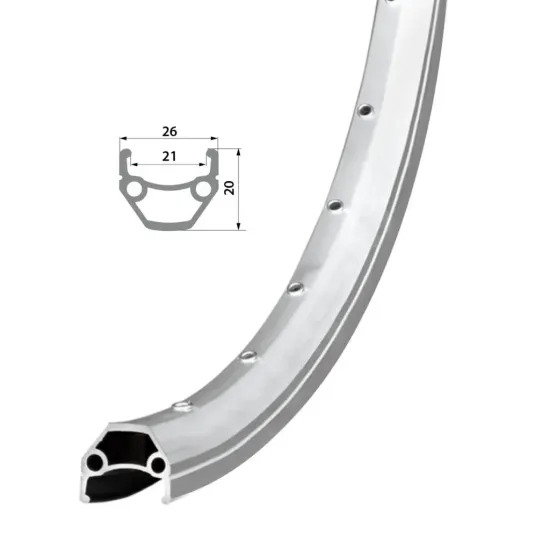 Обід Remerx HIT 21 RX 4521, 28'', 622x21, 36 отв., AV, пістонований, чорний анодований, V-Br, CNC