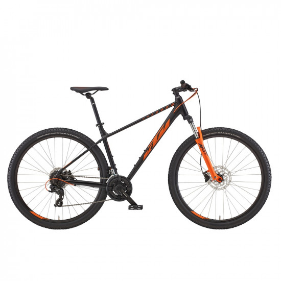 Велосипед KTM CHICAGO 272 27.5" рама M/43 чорний матовий 2022/2023