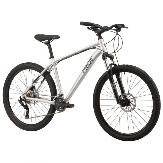 Велосипед 27,5" Pride MARVEL 7.3 рама - L 2023 сірий (гальма SRAM, задній перемикач і манетка - MICROSHIFT)