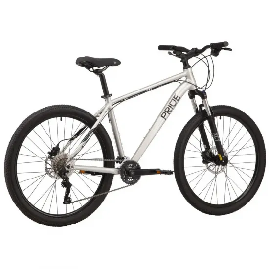 Велосипед 27,5" Pride MARVEL 7.3 рама - L 2023 сірий (гальма SRAM, задній перемикач і манетка - MICROSHIFT)
