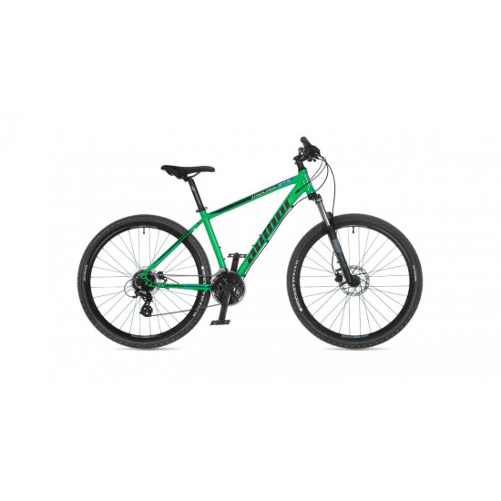 Велосипед AUTHOR (2023-24) Impulse 27.5", рама 19", колір-зелений (синій) // чорний