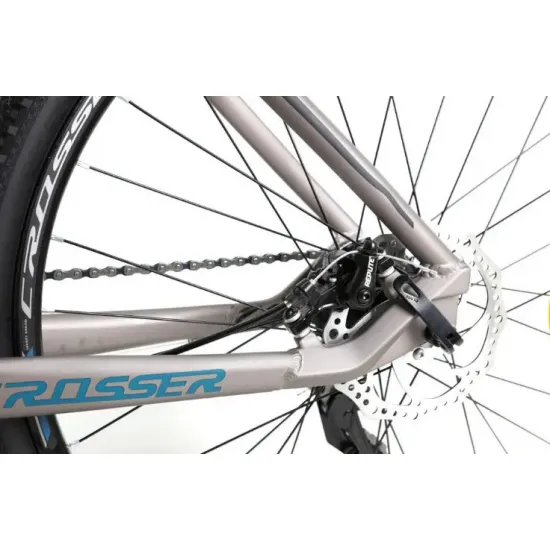 Велосипед CROSSER 29*Solo*21 (21sSHIMANO+Hydra) синий