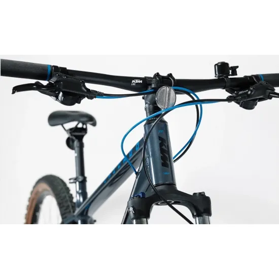 Велосипед KTM CHICAGO 271 27.5" рама М/43 серый 2022/2023