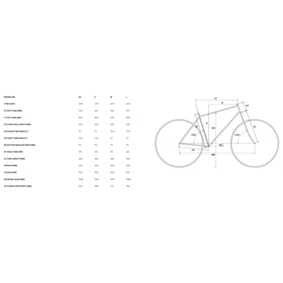 Велосипед MERIDA BIG.SEVEN 15 I1, L, MATT DARK SILVER(SILVER)