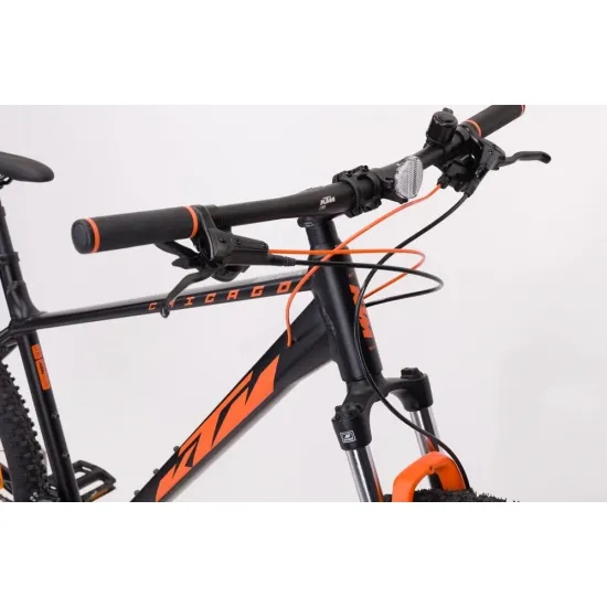 Велосипед KTM CHICAGO 272 рама M/43 чорний матовий