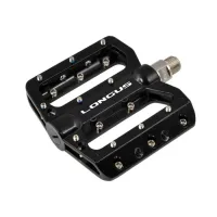 Педали Longus BMX Al пром. подшипники, черный