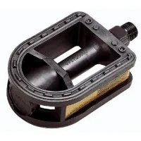 Педалі Longus MTB пластик, дитячі, чорний, світловідбивачі Педалі Longus MTB пластик, дитячі, чорний, світловідбивачі