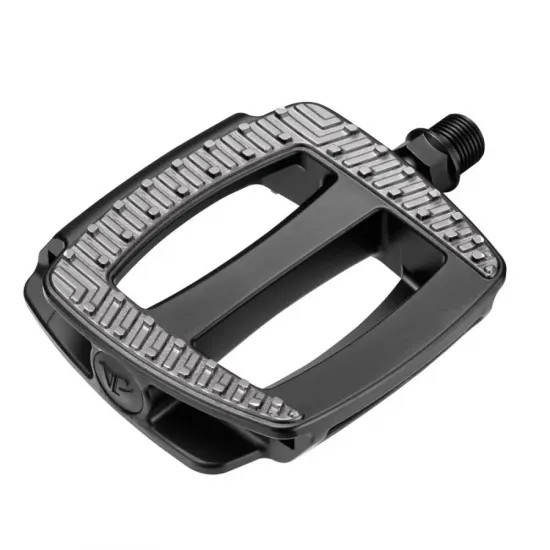 Педалі VP VP-573 Comfort, кулькові вальниці, 7мм бориста сталь, вісь 9/16" (розмір 107х100мм) 300г