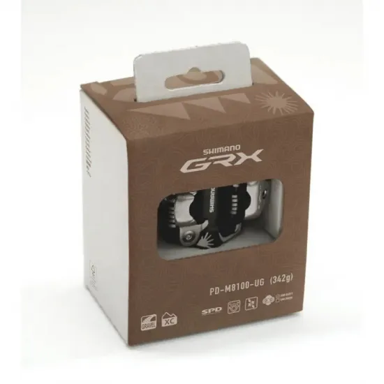 Педалі PD-M8100 GRX, SPD XC-RACING Педалі PD-M8100 GRX, SPD XC-RACING