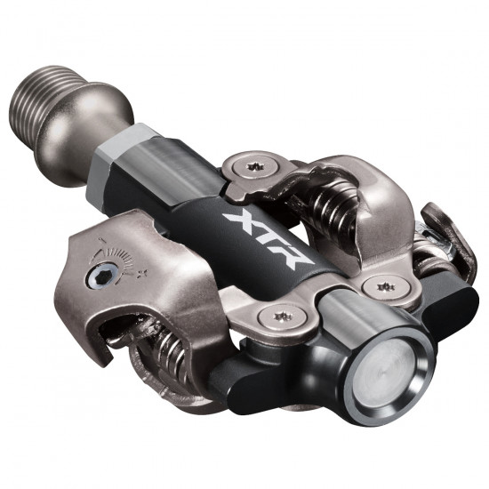 Педали PD-M9200-S XTR, SPD XC-RACING на 3мм коротьше ось.