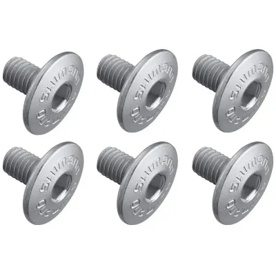 Гайки шипов Shimano SPD SL (M5X8MM) 6шт. комплект Гайки шипов Shimano SPD SL (M5X8MM) 6шт. комплект