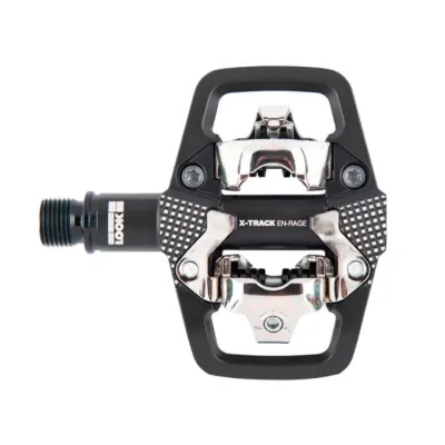 Педали Look X-TRACK EN-RAGE BLACK, алюминий, ось chromoly 9/16", черный