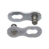 Замок ланцюга KMC 7/8R EPT Silver 8/7/6 швидкостей упаковка 2шт.