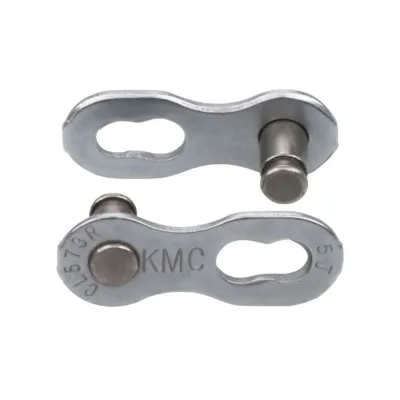 Замок ланцюга KMC 7/8R EPT Silver 8/7/6 швидкостей упаковка 2шт.