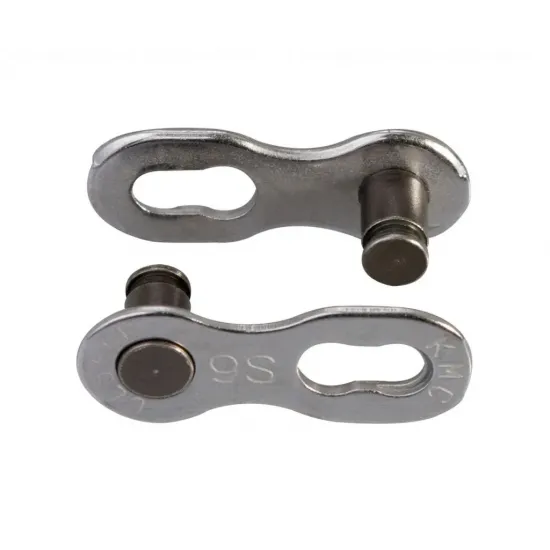 Замок ланцюга KMC 9R EPT Silver 9 швидкостей упаковка 2 шт.