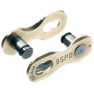 Замочок ланцюга SRAM 9шв. Золотий 4шт