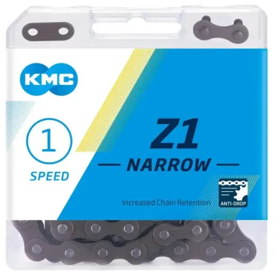 Ланцюг KMC Z1 Narrow Brown 1 швидкість 112 ланок коричневий + замок