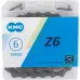 Цепь KMC Z6 Grey 6 скоростей 114 звеньев серый + замок