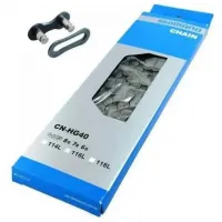 Цепь CN-HG40, 114 звеньев, 8/7/6-скорость +QUICK LINK Цепь CN-HG40, 114 звеньев, 8/7/6-скорость +QUICK LINK