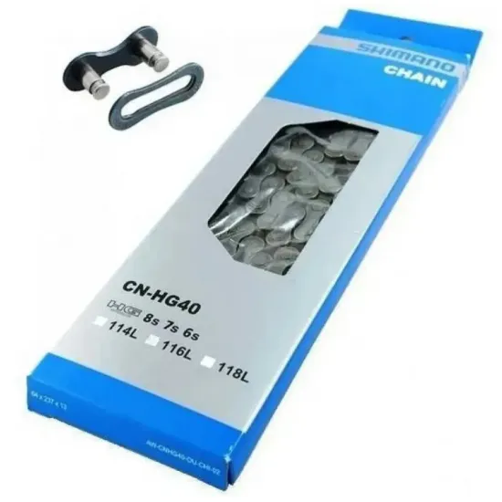 Ланцюг CN-HG40, 114 лінків, 8/7/6-швидк +QUICK LINK