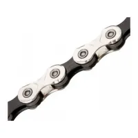 Ланцюг інд. 114 зв. 1/2x11/128 KMC X10-1, NPBK silver/black