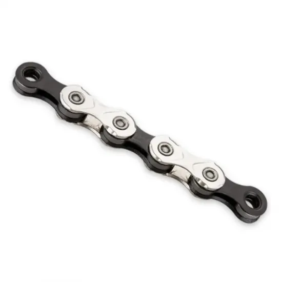 Ланцюг KMC X11 Silver/Black 11 швидкостей 114 ланок срібний/чорний + замок