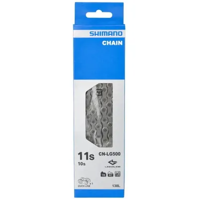 Ланцюг CN-LG500, 138 лінків, LINKGLIDE 9/10/11-швидк, +QUICK-LINK Ланцюг CN-LG500, 138 лінків, LINKGLIDE 9/10/11-швидк, +QUICK-LINK
