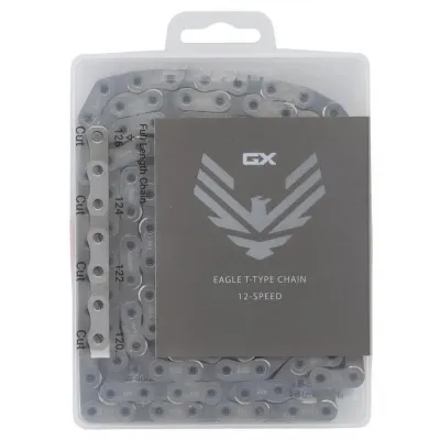 Ланцюг GX T-TYPE EAGLE 126лнк. Мідний 12шв. 1шт NEW Ланцюг GX T-TYPE EAGLE 126лнк. Мідний 12шв. 1шт NEW