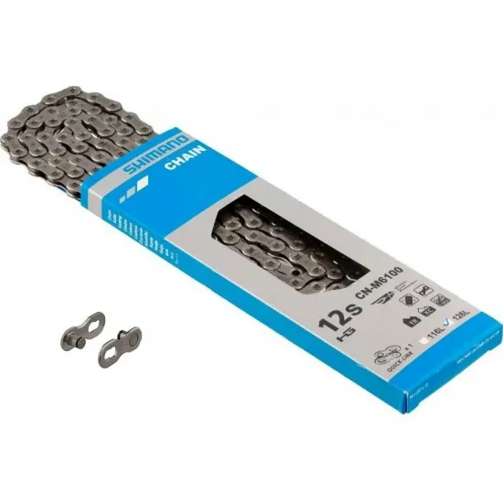 Ланцюг CN-M6100 DEORE, 138 лінків, 12-швидк, +QUICK-LINK