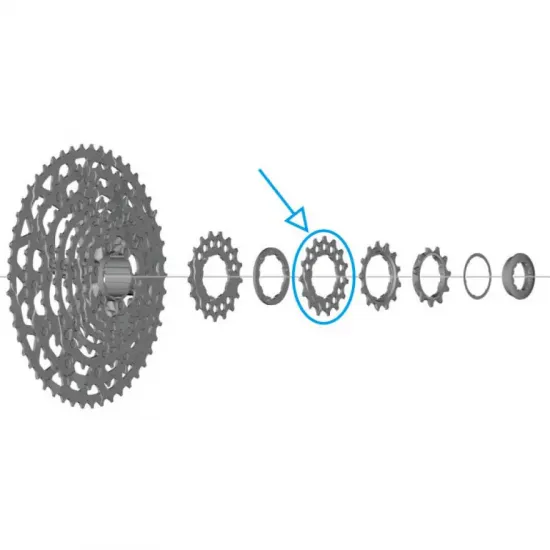 Зірка касети CS-LG700, 15зуб.