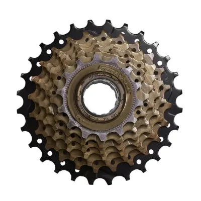 Трещітка інд. SUN RACE M2A 7-k 14-28T Brown+Black Трещітка інд. SUN RACE M2A 7-k 14-28T Brown+Black