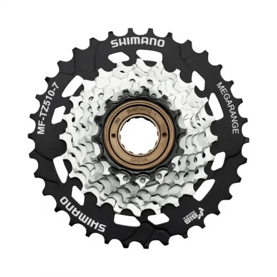 Звезды задние с трещоткой MF-TZ510-7, 14-34, серебл, 7-скор.