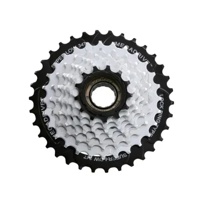 Трещітка інд. SUN RACE M56 8S, 13-34T, Zinc+Black Трещітка інд. SUN RACE M56 8S, 13-34T, Zinc+Black