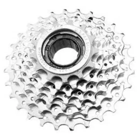 Трещотка SunRace M30, 7 скоростей, 13-28T, серебристая