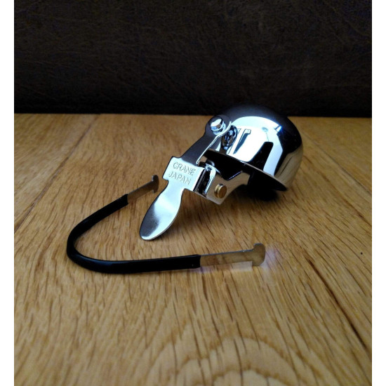 Дзвінок E-NE CRANE, All Chrome Plated, 37мм латунь, скоба