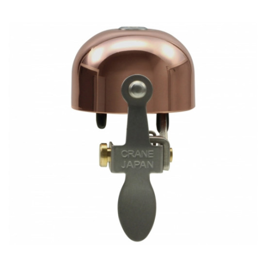 Дзвінок E-NE CRANE, Copper Brass, 37мм латунь, скоба Дзвінок E-NE CRANE, Copper Brass, 37мм латунь, скоба
