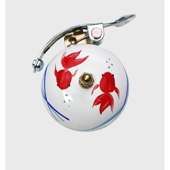 Дзвінок HANDPAINTED SUZU CRANE, Koi, 55мм алюміній, скоба Дзвінок HANDPAINTED SUZU CRANE, Koi, 55мм алюміній, скоба