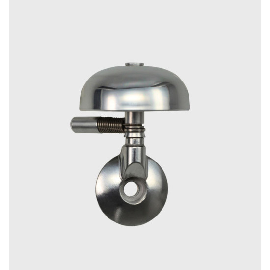 Дзвінок MINI KAREN CRANE, Polished Silver, 45мм алюміній, топкеп