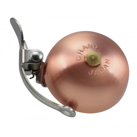 Дзвінок MINI SUZU CRANE, Brushed Copper, 45мм латунь, спейсер Дзвінок MINI SUZU CRANE, Brushed Copper, 45мм латунь, спейсер