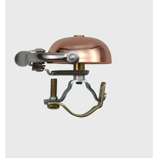 Дзвінок MINI SUZU CRANE, Copper, 45мм латунь, скоба