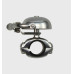 Дзвінок MINI SUZU CRANE, Polished Silver, 45мм алюміній, зажим