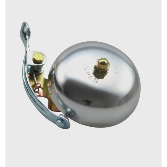 Дзвінок SUZU CRANE, Matte Silver, 55мм алюміній, скоба