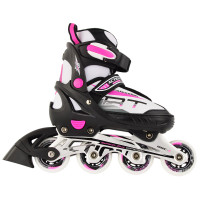 Роликові ковзани Action Chris PW-153B-5-1/Pink/33-36