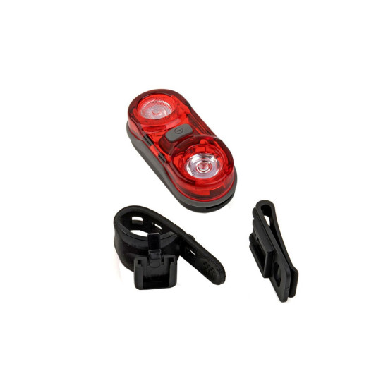 Ліхтар стоп задній Author A-Duplex X7 20lm, чорний з червоними лінзами 12039165